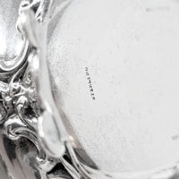 Howard & Co. Sterling Silver Victorian Monogrammed Bread Basket