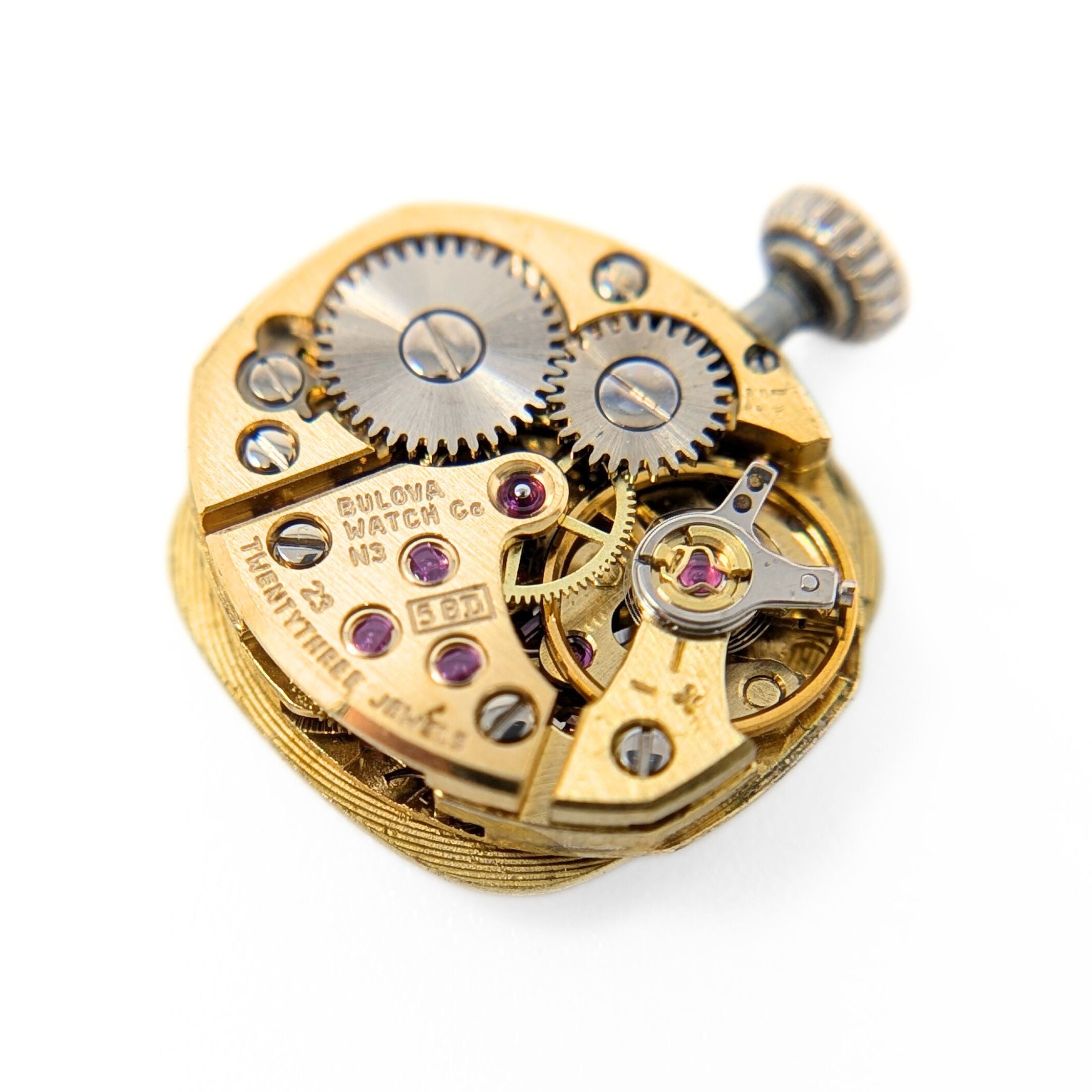 2Q93　BULOVA　14K 　Gold 時計 2Q93 BULOVA 14K Gold 時計
