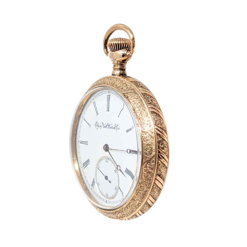 Elgin Gold Filled 1891 Model 2 16S 15J Railroad Pocket Watch