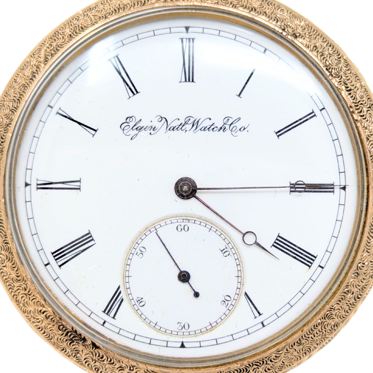 Elgin Gold Filled 1891 Model 2 16S 15J Railroad Pocket Watch