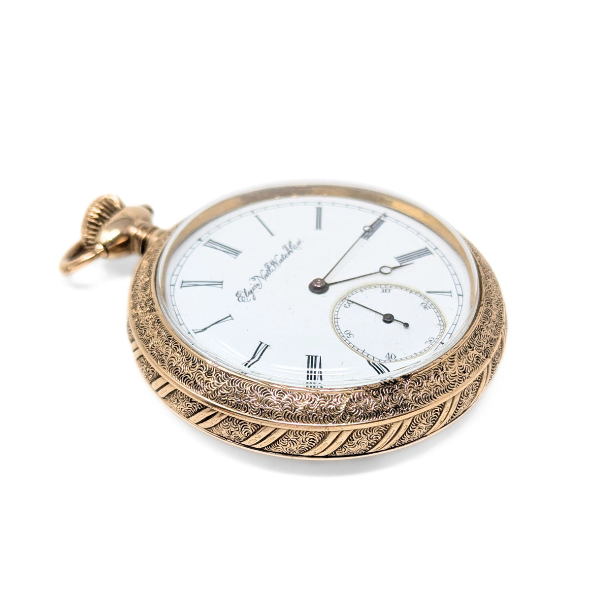 Elgin Gold Filled 1891 Model 2 16S 15J Railroad Pocket Watch