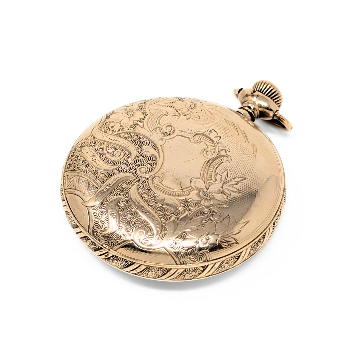 Elgin Gold Filled 1891 Model 2 16S 15J Railroad Pocket Watch