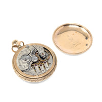 Elgin Gold Filled 1891 Model 2 16S 15J Railroad Pocket Watch