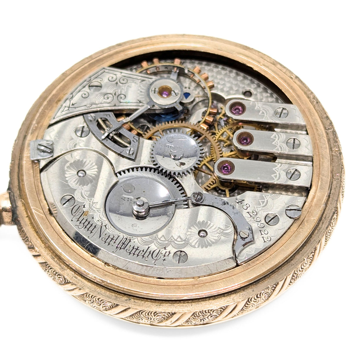 Elgin Gold Filled 1891 Model 2 16S 15J Railroad Pocket Watch