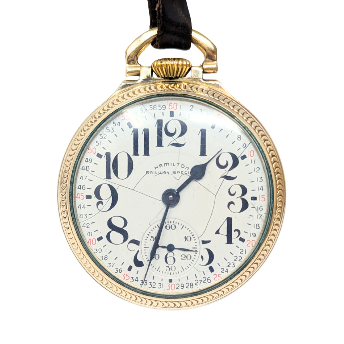 Hamilton Gold Filled 992B 15S 21J Railway Special Pocket Watch