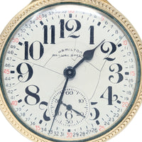 Hamilton Gold Filled 992B 15S 21J Railway Special Pocket Watch