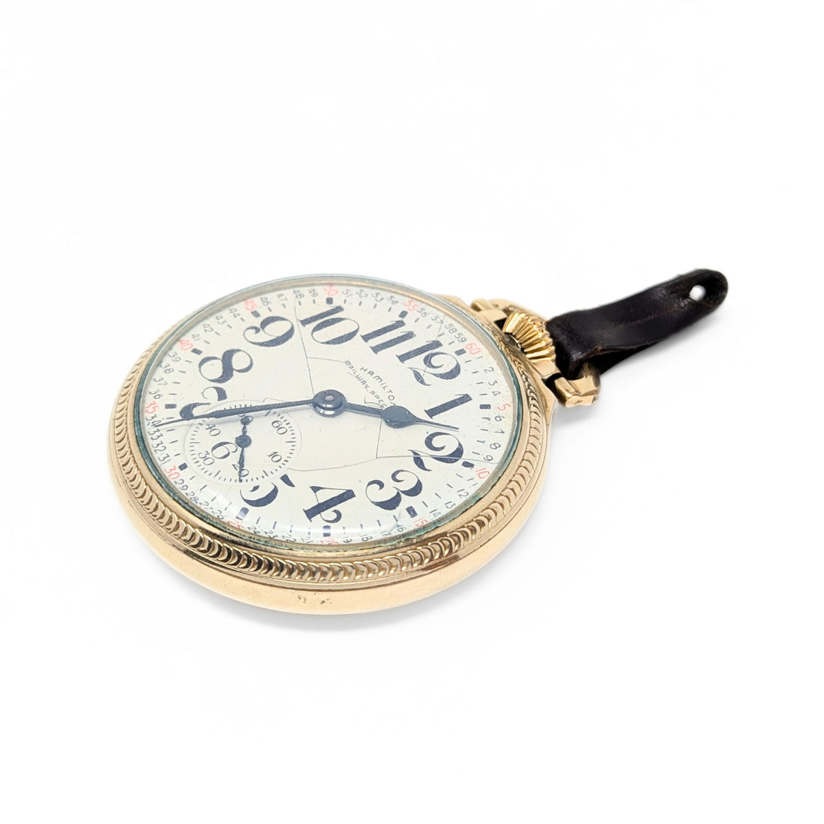 Hamilton Gold Filled 992B 15S 21J Railway Special Pocket Watch