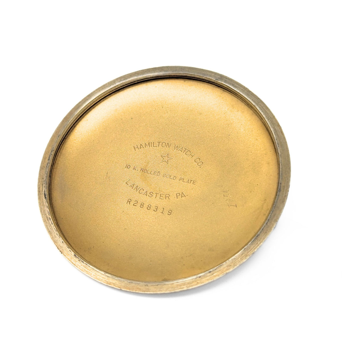 Hamilton Gold Filled 992B 15S 21J Railway Special Pocket Watch