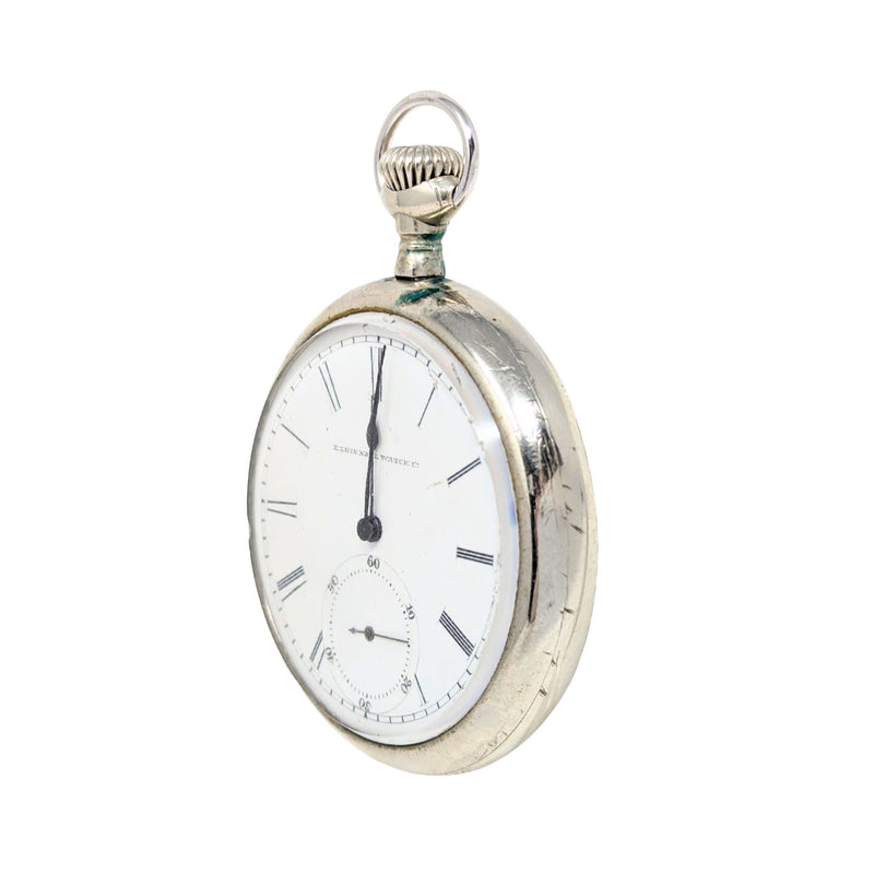 Elgin 1882 Model 1 #93 16S 11J Pocket Watch - Not Running