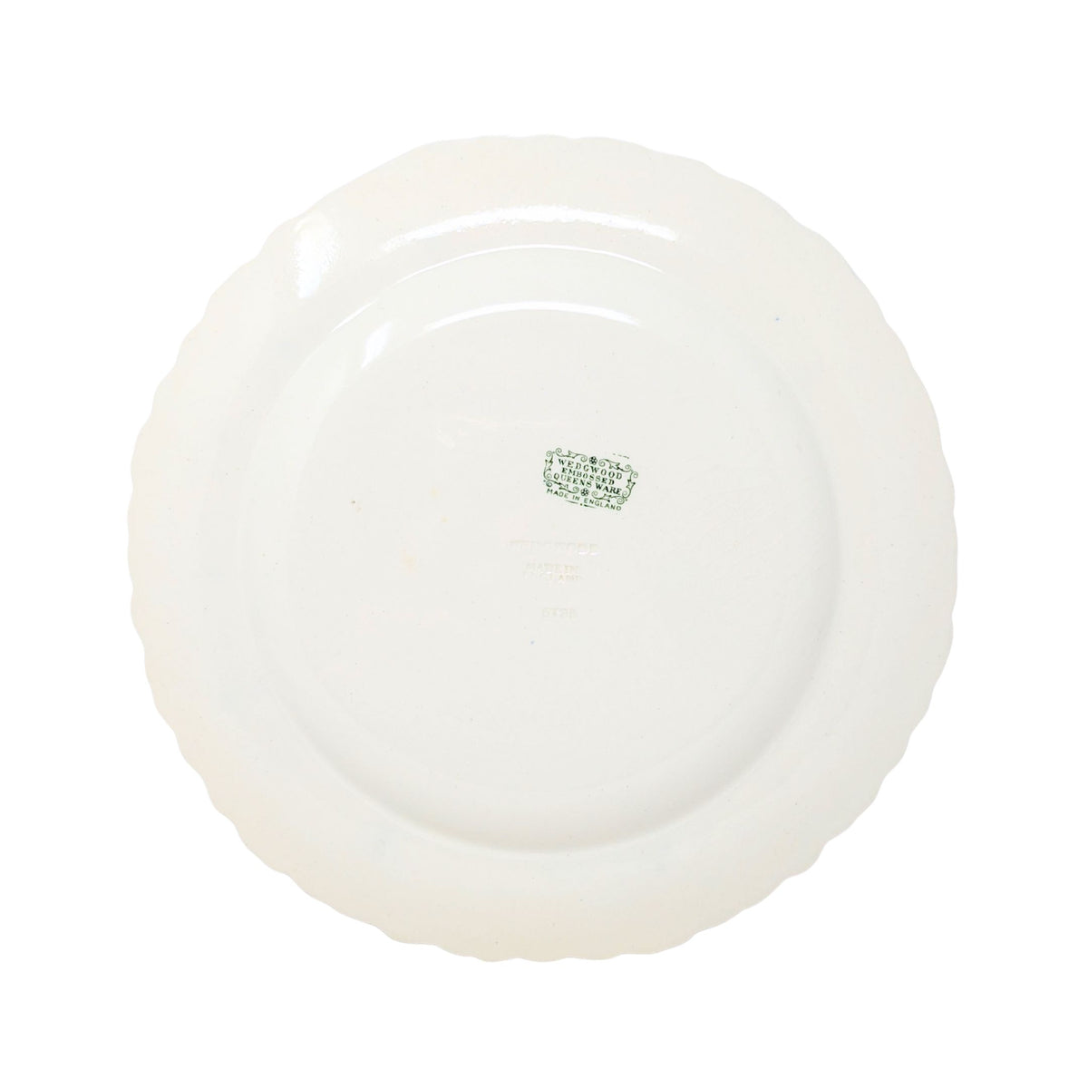 Wedgwood "Lavender on Cream" Shell Edge Luncheon Plates (Set of 6)