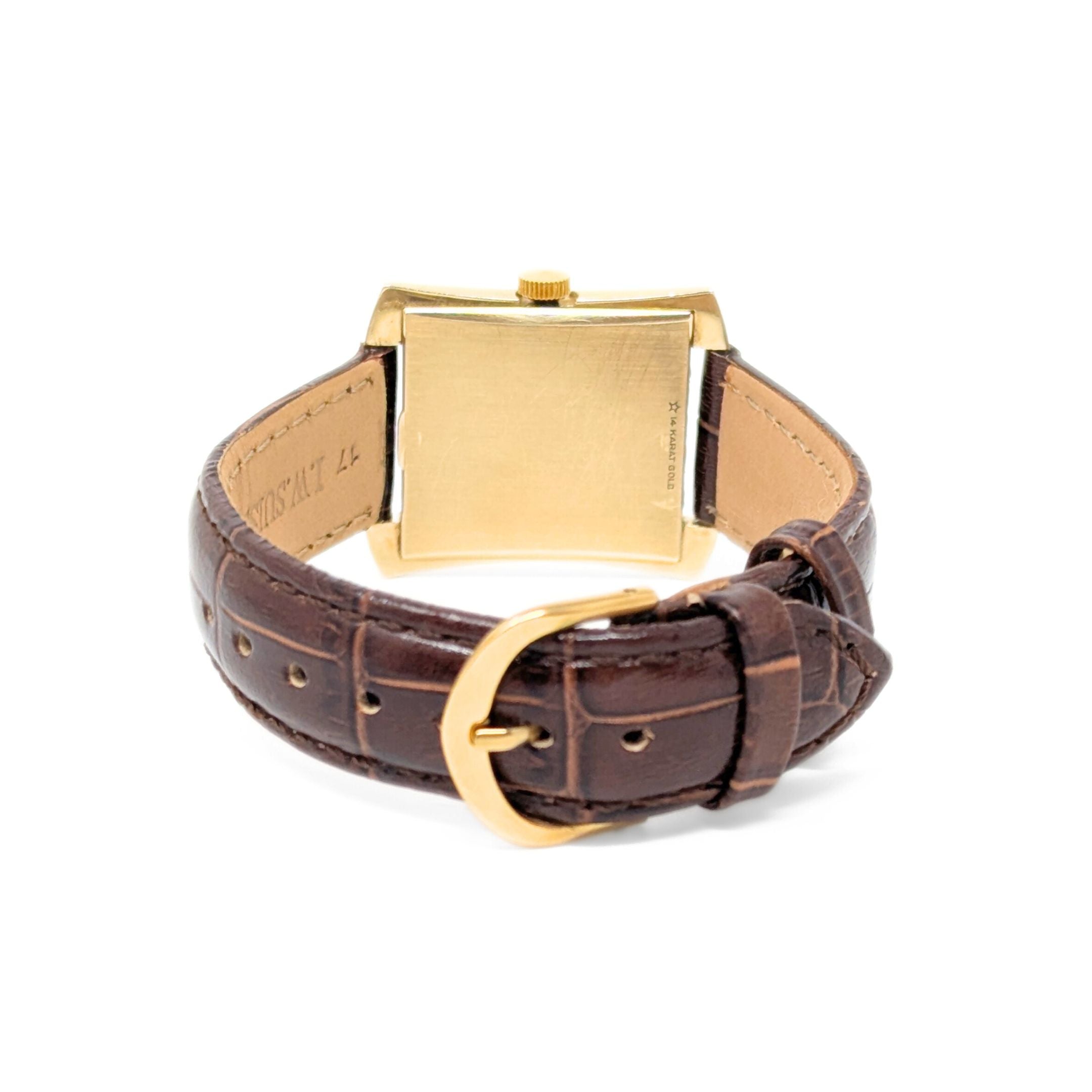 Longines Vintage 1950's 14K Gold Men's Watch – Goodman's