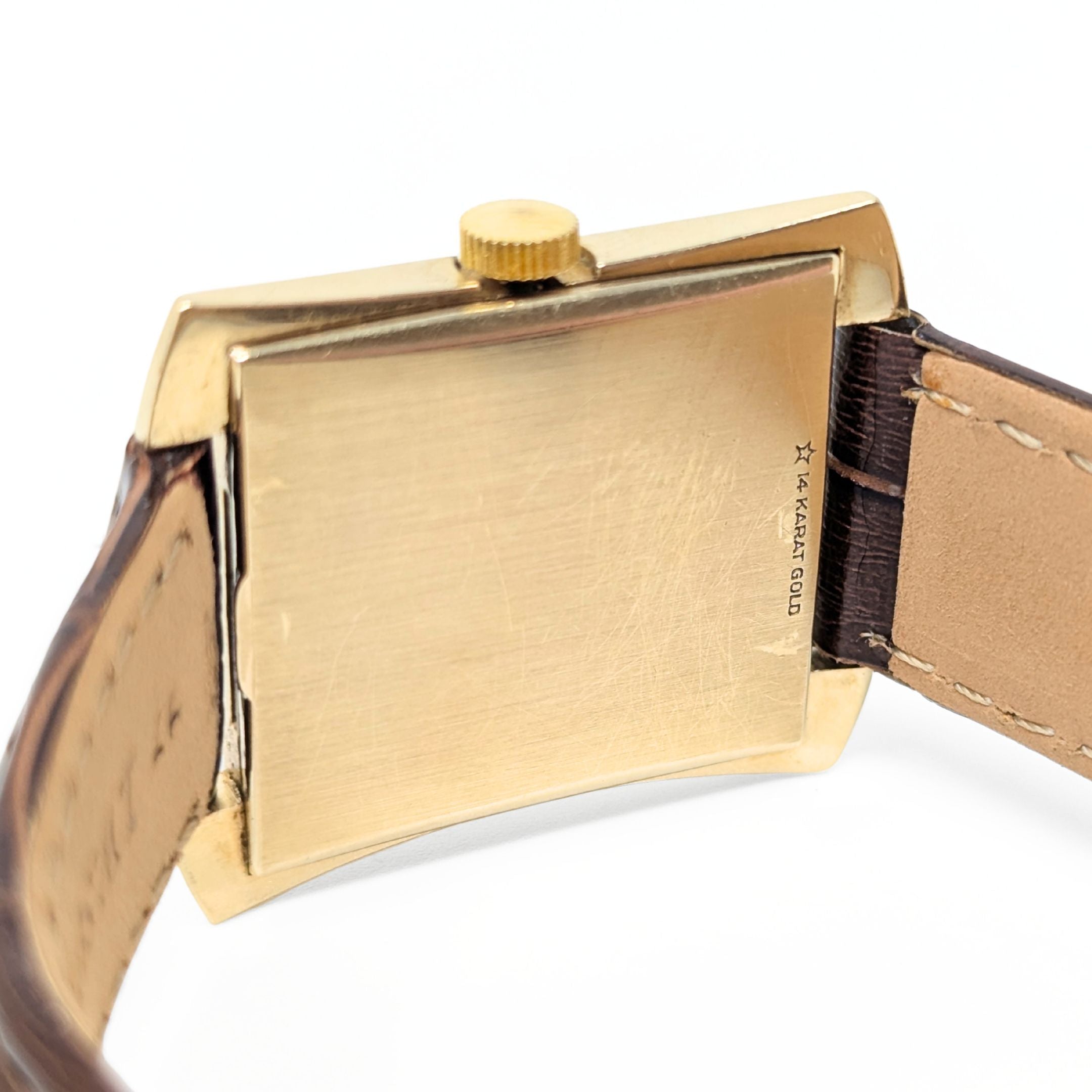 Longines Vintage 1950's 14K Gold Men's Watch – Goodman's Antiques