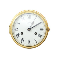 Schatz 8-Day Brass Ships Bell Porthole Clock