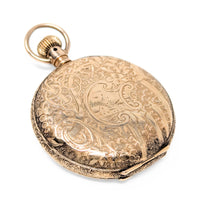 Elgin 1892 Gold Filled Model 2 #117 6S 7J Hunting Pocket Watch