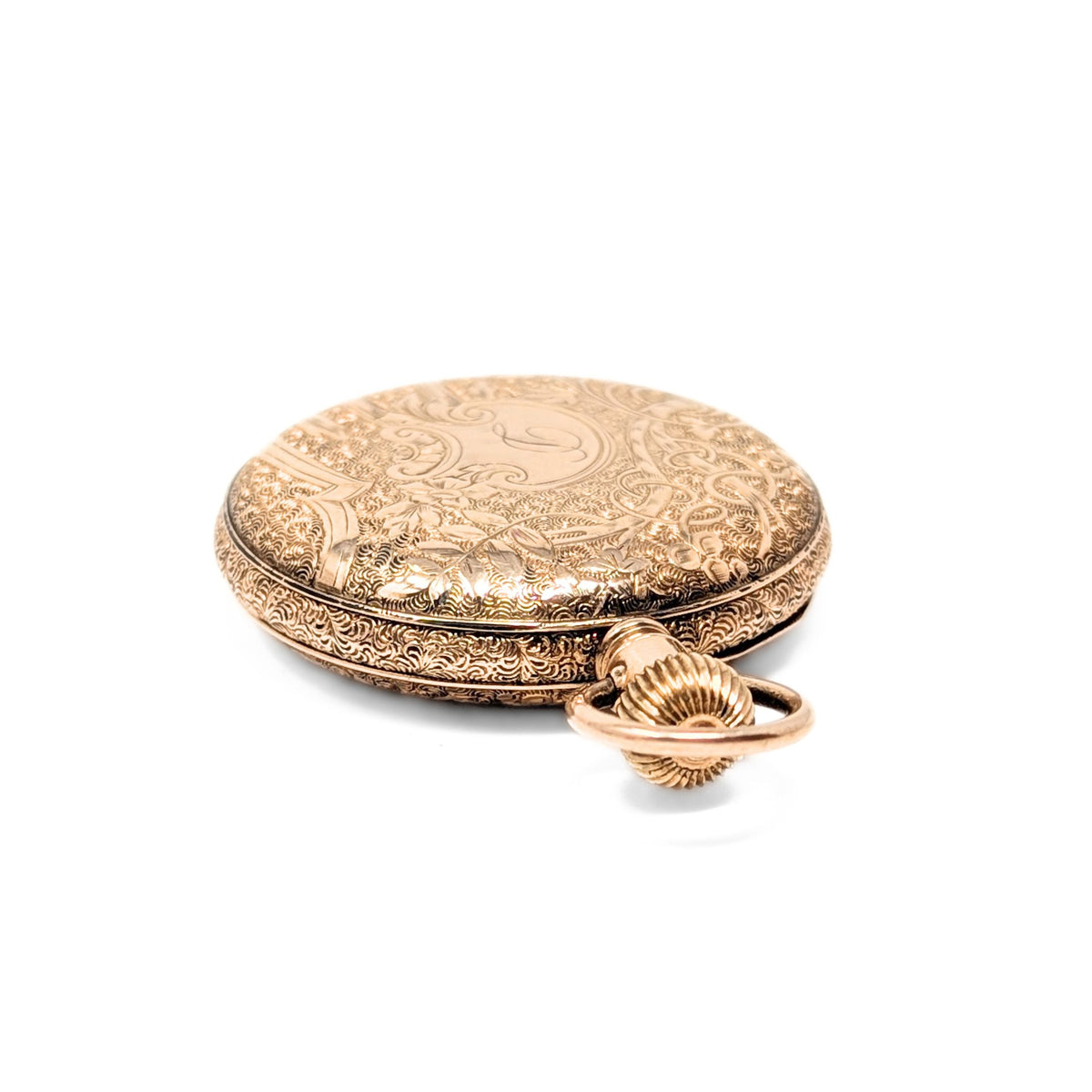 Elgin 1892 Gold Filled Model 2 #117 6S 7J Hunting Pocket Watch