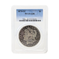 1879-CC PCGS G06 Morgan Silver Dollar