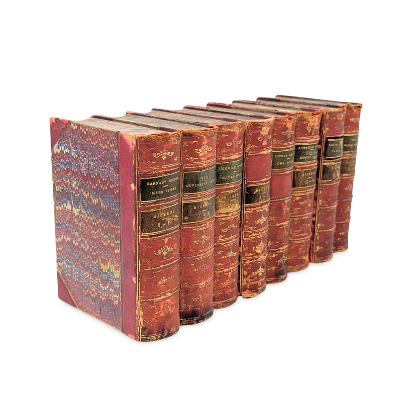 The Pocket Volume Edition of the Works of Dickens, 1880, 8 Books