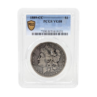 1889-CC PCGS VG08 Morgan Dollar