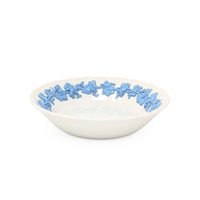 Wedgwood "Lavender on Cream" Shell Edge Fruit/Dessert Bowls (Set of 8)