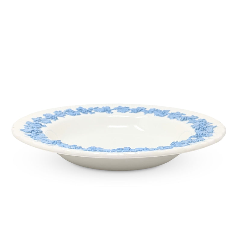 Wedgwood "Lavender on Cream" Shell Rim Soup Bowls (Set of 8)