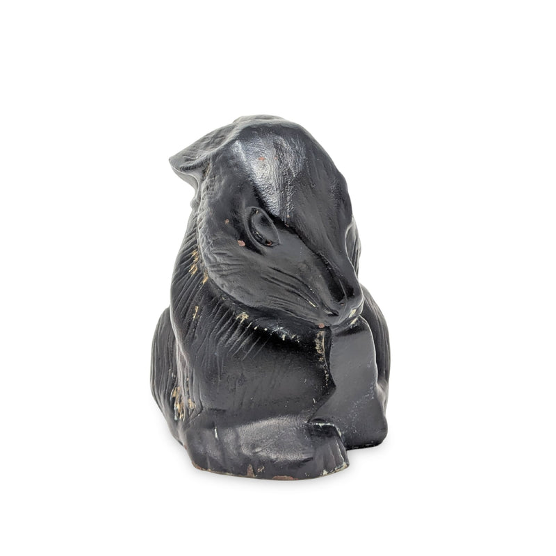 Virginia Metalcrafters Cast Iron Bunny 18-18 Doorstop/Garden Statue