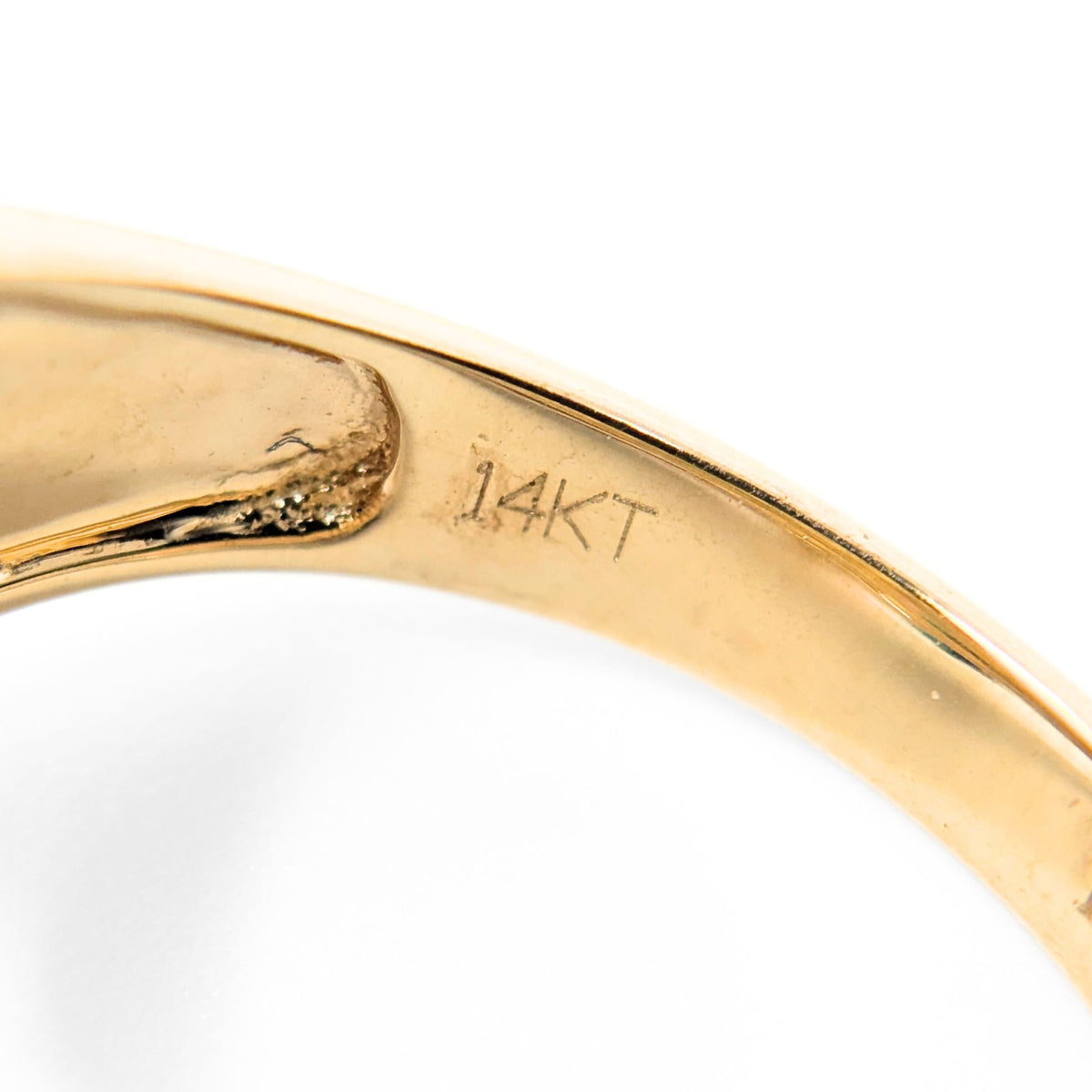 Le Vian 14K Gold 1.2tcw Vanilla/Chocolate Diamond Ribbon Ring - Size 7