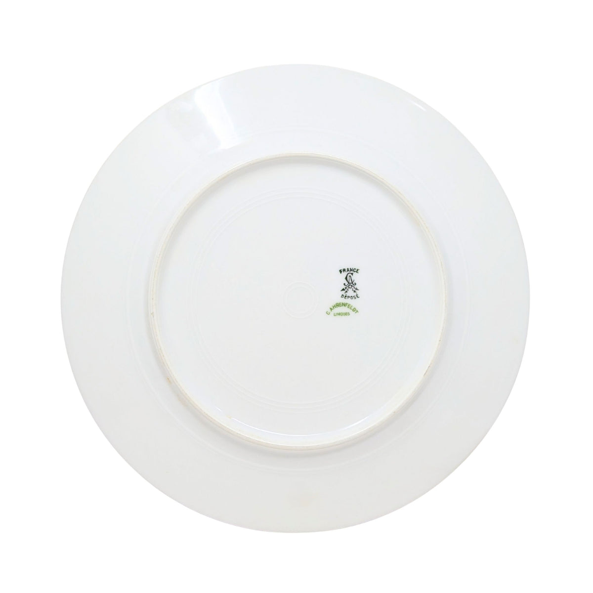 Charles Ahrenfeldt Limoges "AR1136" Gold Banded Dinner Plates (8)