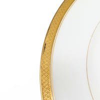 Charles Ahrenfeldt Limoges "AR1136" Gold Banded Dinner Plates (8)