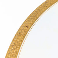 Charles Ahrenfeldt Limoges "AR1136" Gold Banded Dinner Plates (8)