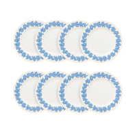Wedgwood "Lavender on Cream" Bread & Butter Plates (Set of 8)