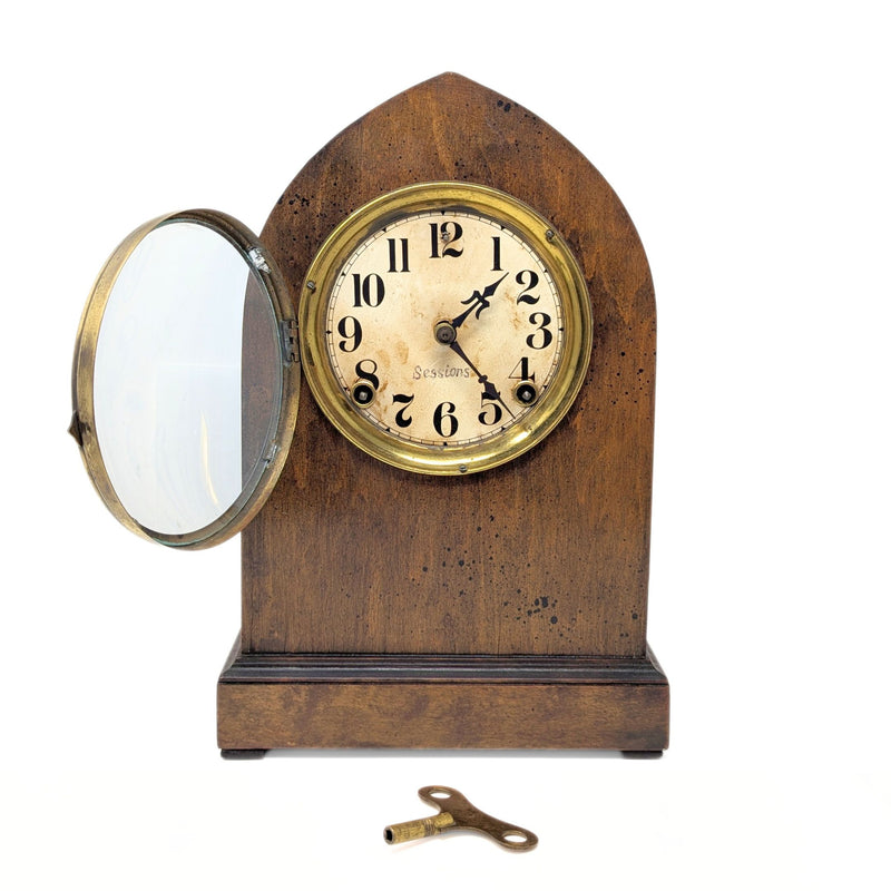 Sessions Antique c. 1912 #240 8-Day Beehive Clock