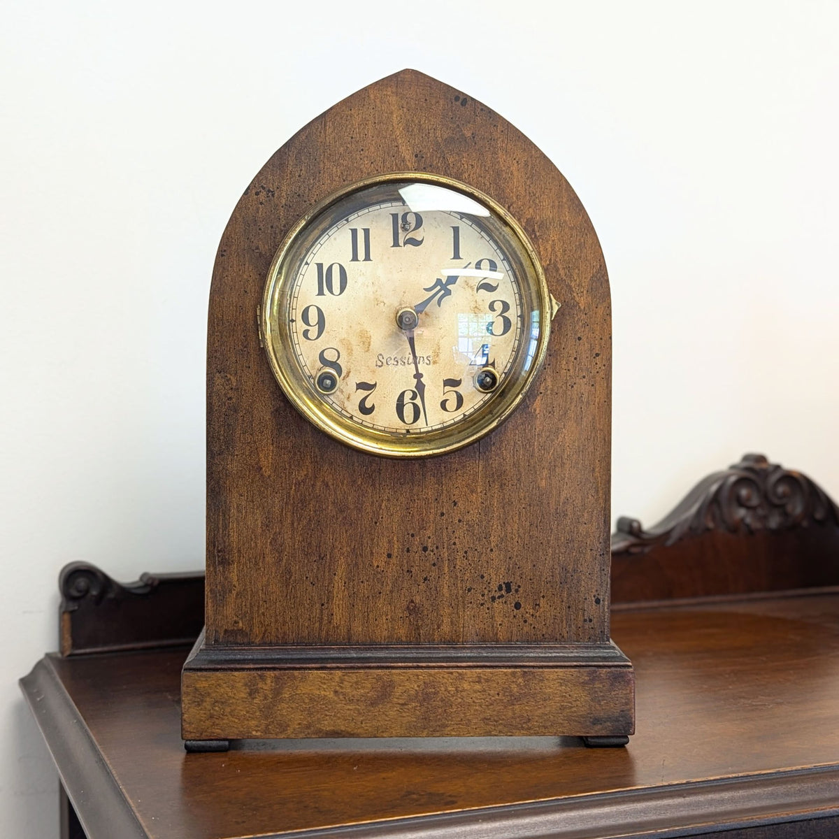 Sessions Antique c. 1912 #240 8-Day Beehive Clock