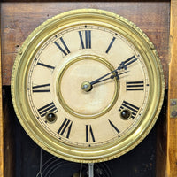 EN Welch 1890 #4 8-Day Gingerbread Mantel Clock