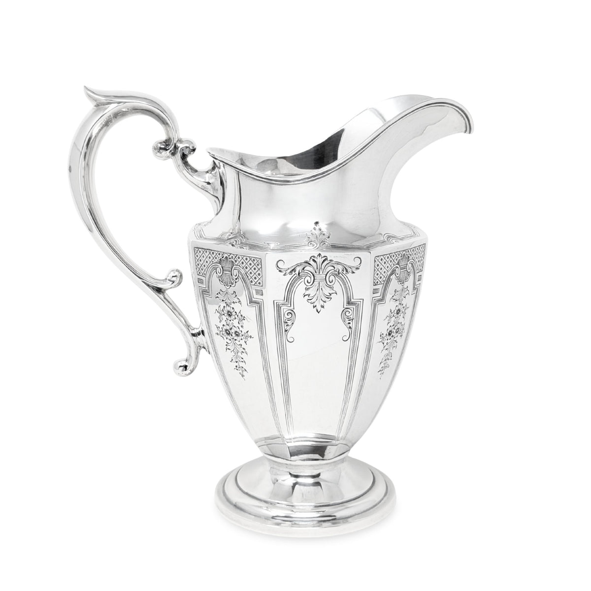 Dominick & Haff Sterling Silver Water Pitcher ca. 1880