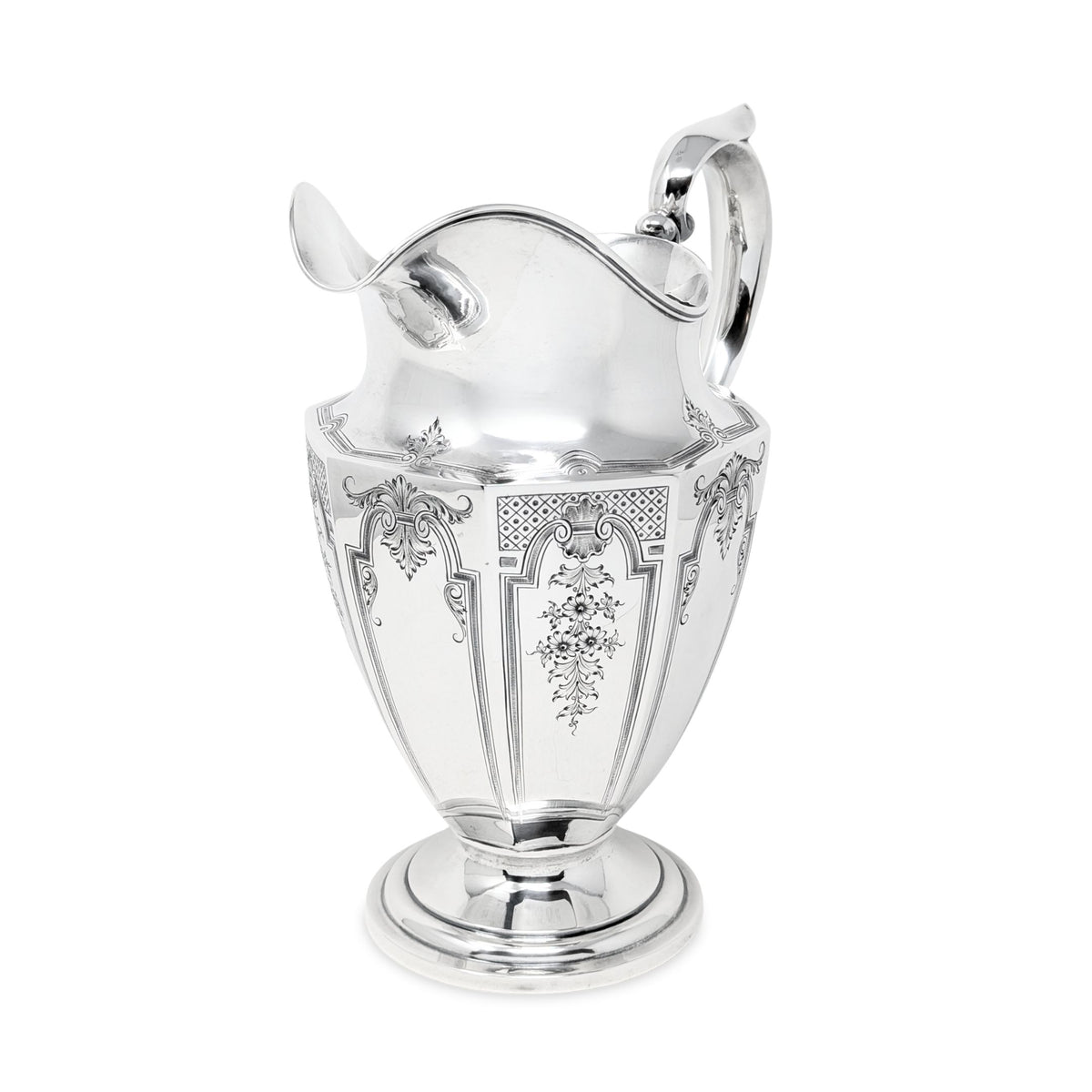 Dominick & Haff Sterling Silver Water Pitcher ca. 1880