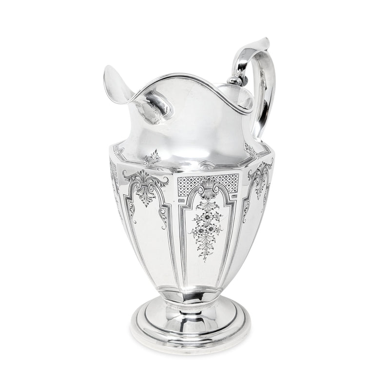 Dominick & Haff Sterling Silver Water Pitcher ca. 1880