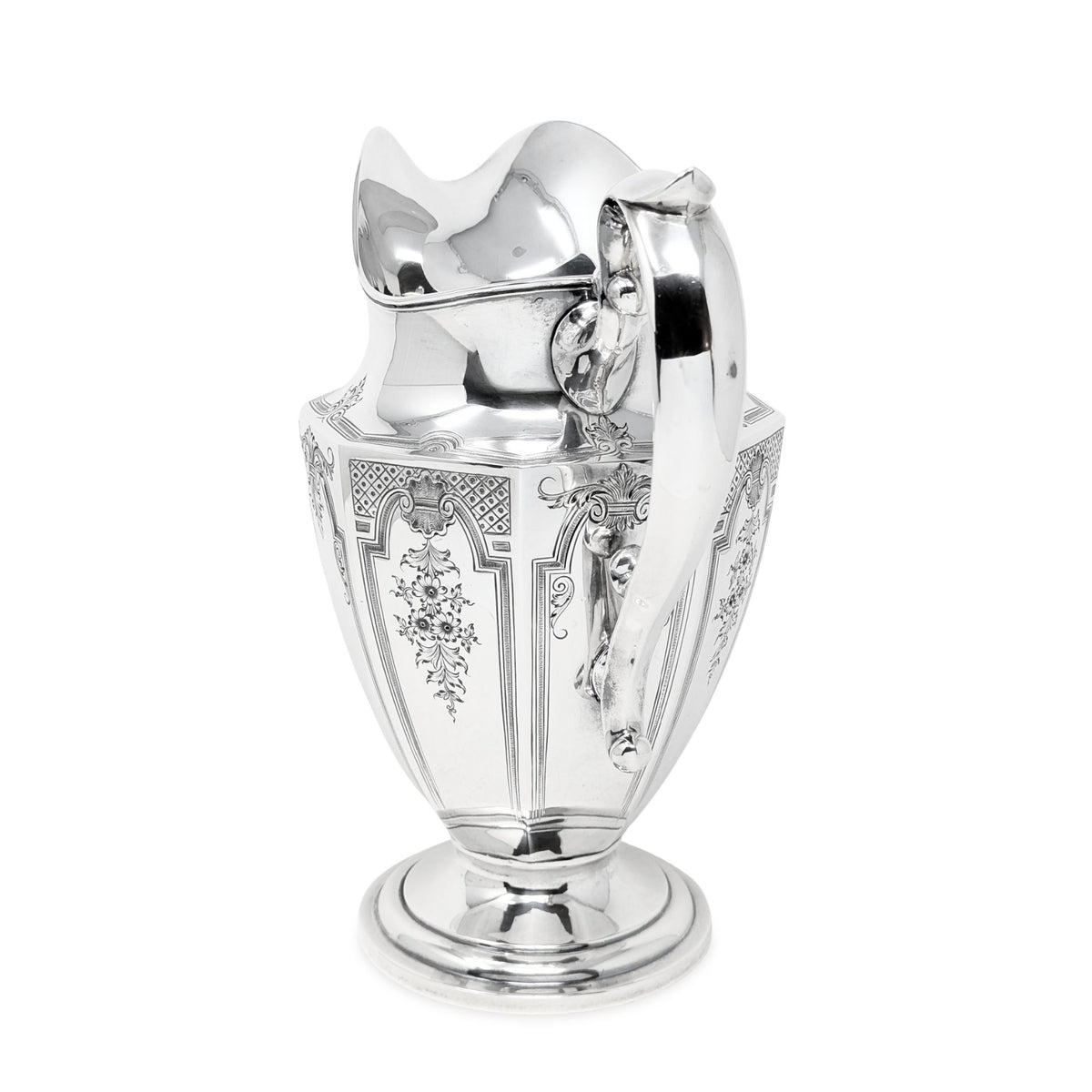 Dominick & Haff Sterling Silver Water Pitcher ca. 1880