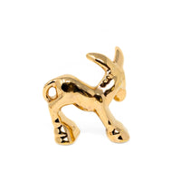 Homer Laughlin Maverick Menagerie Harlequin Gold Donkey