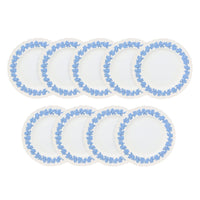 Wedgwood "Lavender on Cream" Salad Plates (Set of 9)
