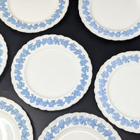 Wedgwood "Lavender on Cream" Salad Plates (Set of 9)