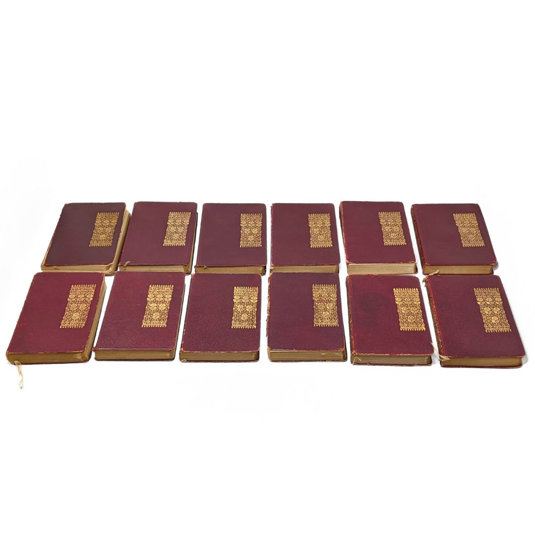 Early 20th c. "Everyman's Library" Collection, Twelve Volumes
