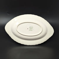 Wedgwood "Lavender on Cream" Shell Edge Gravy Boat & Underplate