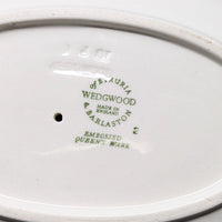 Wedgwood "Lavender on Cream" Shell Edge Gravy Boat & Underplate
