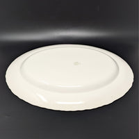 Wedgwood "Lavender on Cream" Shell Edge 16" Oval Serving Platter