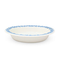 Wedgwood "Lavender on Cream" 9" Oval Vegetable/Serving Bowl