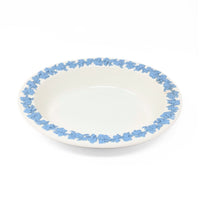 Wedgwood "Lavender on Cream" 9" Oval Vegetable/Serving Bowl