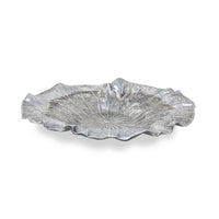 Virginia Metalcrafters #3516 1948 13" Aluminum Lotis Leaf Bowl