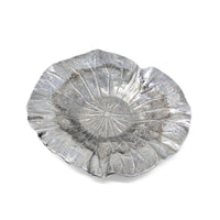 Virginia Metalcrafters #3516 1948 13" Aluminum Lotis Leaf Bowl