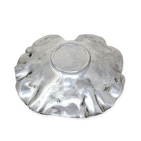 Virginia Metalcrafters #3516 1948 13" Aluminum Lotis Leaf Bowl