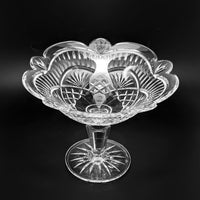 Waterford Crystal Jim O'Leary Signed 10" Compote w/ Original Box & Certificates